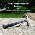 thumbnail image 3 of Martillo Extractor de Clavos Multifuncional para Carpas de Camping Al Aire Libre, Color Naranja., 3 of 5