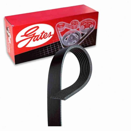 Gates Micro-V Serpentine Belt compatible with Toyota FJ Cruiser 4.0L V6 2007-2009