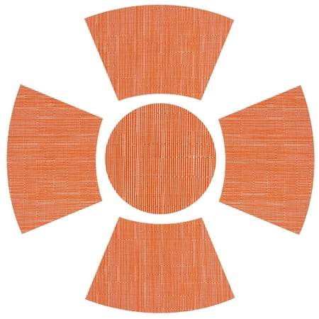 

Table Mats Round Heat Resistant Non-slip Decorative Placemats