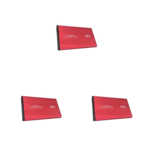 Inteprter Caja de disco duro - Indicador LED de conexión de doble propósito Caja de dispositivo de almacenamiento portátil antiestático y de Type1 NO1