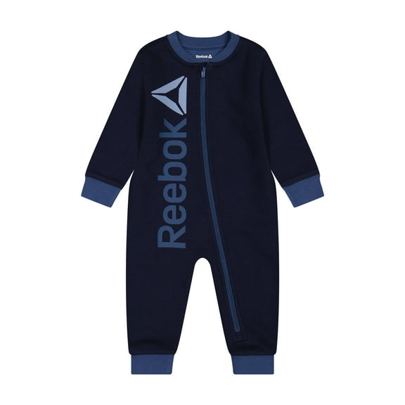 Reebok Baby Snuggle Up Romper, Sizes 0/3-24 Months