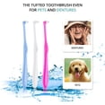 thumbnail image 3 of 6 Pieces Tuft Toothbrush Tufted Brush End-Tuft Tapered Trim Toothbrush Soft Trim Toothbrush Single Compact Interdental Interspace Brush for Detail Cleaning, 3 of 7
