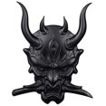 thumbnail image 1 of Pegatina japonesa Oni Samurai para el logotipo de la motocicleta del coche, 1 of 5