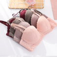 thumbnail image 2 of 1/2 cup thin lace bra women's adjustable upper support gathered underwear, 2 of 6