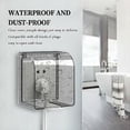 thumbnail image 3 of Clear Outdoor Socket Cover - Weatherproof Wall Mount Protector for Single Socket, 12.2 x 10.8 x 7.3 cm, Electrical Safety, 3 of 5