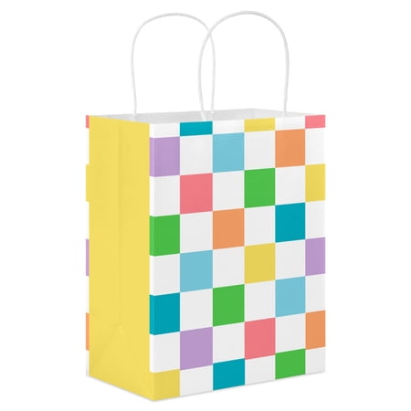 Hallmark Medium Gift Bag (Colorful Checkerboard)