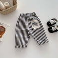 thumbnail image 2 of Boys' Denim Jogger Pants Relaxed Fit Jogger Jeans with Pockets Stretchy Sweatpants Fashionable Summer Clothing for Kids Pants, 2 of 4