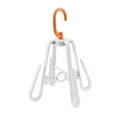 thumbnail image 2 of XYAIYT Multifunctional Shoe Drying Rack Rotatable Folding Organizer No Punch Plastic Hook Household Storage for Effortless Shoe Organization Space Saving Solution 9.44x7.08x7.08 Inch, 2 of 6