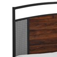 thumbnail image 2 of Manor Park Queen Industrial Mesh Bed Frame and Headboard, 2 of 7