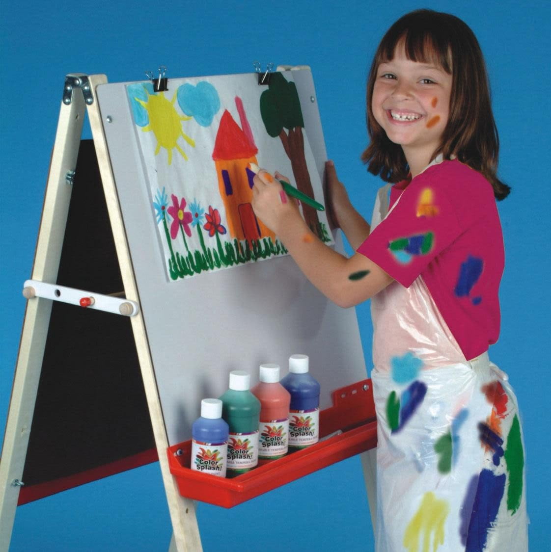 Color Splash!® Washable Tempera Paint Assortment, Gallon
