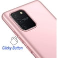 thumbnail image 4 of Case for Samsung Galaxy S10 Lite/ A91 Phone Case Protective Slim [Defend from Scratch/Slip/Drop/Fingerprint] Matte PC Hard Minimalistic Cover for Samsung Galaxy S10 Lite/ A91-Pink, 4 of 12