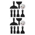 thumbnail image 2 of Langgg 6x Multifunctional Usage Scraper Lightweight And Flexible Plastic Spatula Black 2Set, 2 of 6