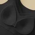 thumbnail image 5 of CBASIHI Womens Thermal Underwear Tank Tops- Stretchy Fall Winter Slim Fit V Neck Sleeveless Undershirt with Built in Bra Black Size M, 5 of 9