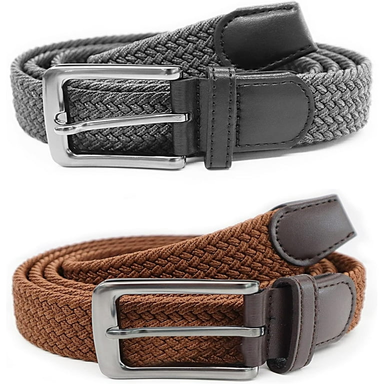 Golf Belts for Men Women 2/3 Pack Braided Elastic Fabric  display picture 1
