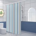 thumbnail image 2 of Cortina de ducha gruesa de poliéster, cortina de baño impermeable y resistente al moho, cortina de baño, cortina colgante, 150 180cm, 2 of 3