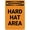 Warning Sign 4, variant on Warning Hard Hat Area Retro Metal Tin Sign 8"x12" - Funny Wall Decor for Shop Yard Man Cave Garage Outdoor, Decorative Poster Plate