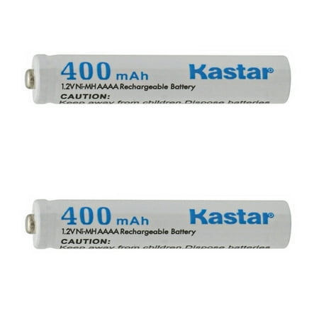 Kastar 2-Pack Ni-MH Battery 1.2V 400mAh Replacement for Active Stylus Pen, Surface Pen Battery, Surface Pro 3/4 Pen, Digital Pen MS (Microsoft) Surface Pen, Dell Digital Stylus, Bamboo Ink Pen Battery
