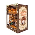 thumbnail image 1 of Kit de casa de muñecas STRUCWOOD para libros, cuaderno Caramel Dreams con LED, 1 of 9