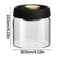 thumbnail image 3 of High Borosilicate Glass Coffee Canister | Vacuum Sealed Food Storage Jar | Airtight Kitchen Container for Coffee Beans & Tea | 500ml to 1800ml Sizes, 3 of 9