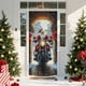 thumbnail image 3 of Decoraciones de Navidad Interior 35 X 71 Pulgadas Marco de Puerta de Navidad - Patrón de Santa Claus - Decoración de Puerta de Navidad - Decoración de Fiesta Del Festival, 3 of 6