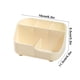 thumbnail image 3 of Rotating Desk Organizer Tray with Multiple Compartments, Plastic Storage Caddy for Office Supplies, Pen Pencil Brush Holder, Bathroom Countertop Art Craft Supply Organizer for Home School Office Use, 3 of 6