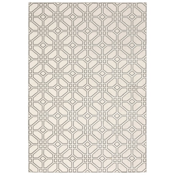 Oriental Weavers Capistrano 522A1 Ivory/ Grey 9'10" X 12'10" Indoor Area Rug