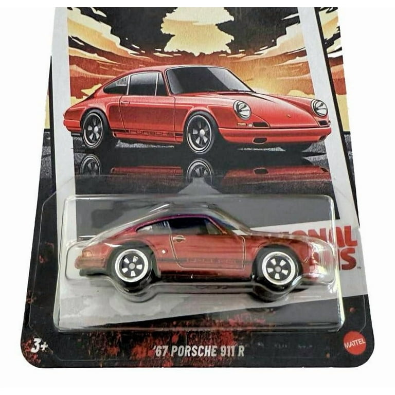 Hot Wheels National Icons '67 Porsche 911 R Diecast Car (Metallic