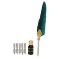 thumbnail image 3 of Gift Box, Easy Writing Not Easily Damaged Classical Style Feather Pen Set  For Send Teachers For Send Elders For Send Lovers Dark Green, 3 of 8