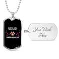 thumbnail image 3 of Qui Aime Sibérien Collier de Chat en Acier Inoxydable Ou 18k or Chien Tag 24, 3 of 8