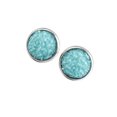 thumbnail image 2 of 1 par de pendientes de tuerca de acero inoxidable para mujer, regalos para novias y madres, accesorio de joyería para celebración de compromiso Ropa, zapatos y accesorios Miscelánea tipo 22 Sonducket AP011021-22, 2 of 6