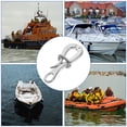 thumbnail image 3 of Raindrops 2Pcs Convenient Quick Release Boat Hook Stainless Steel Multiuse Hook for Outdoor and Marine Use, 3 of 8