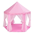 thumbnail image 1 of Castillo Infantil Princesas Little monkey Tienda Armable Rosa, 1 of 5