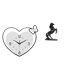 thumbnail image 1 of Reloj de pared,Reloj de pared acrílico para oficina en casa,sin tictac,Relojes de pared colgantes Reloj de tiempo decorativo,Estatua del caballo,Estatua de caballo de resina,escultura animal, 1 of 8