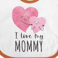 thumbnail image 4 of Inktastic I Love My Mommy Boys or Girls Baby Bib, 4 of 4