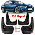 thumbnail image 1 of unique 4pcs For BMW 3 Series F30 Sedan M3 MSport 2012 - 2019 Mud Flaps Splash Guards Mudguards Front Rear 2013 2014 2015 2016 2017 2018, 1 of 5