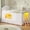 White, variant on Low Loft Bed with 8 Storage Drawers and LED Lights, Twin Loft Bed Frame with Upholsterd Headboard, Safety Guardrail, Ladder and Under-Bed Play Area, Pink