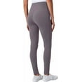 thumbnail image 2 of Mondetta Women's High Rise Ribbed Panel Legging, Purple, 2X-Large, 2 of 4