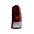 thumbnail image 5 of For Chevy Uplander 2005 06 07 08 2009 Tail Light Assembly Driver Side | Clear and Red Lens | With 3 Bulb | Replacement For GM2800183 | 15787131, 5 of 8