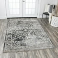 thumbnail image 7 of Alora Decor Swagger 9'10" x 12'6" Medallion Scroll work Distress Taupe/Gray Rug, 7 of 7