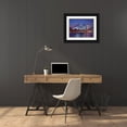thumbnail image 3 of Frank, Assaf 14x12 Black Ornate Wood Framed with Double Matting Museum Art Print Titled - London skyline over river Thames, UK, 3 of 4