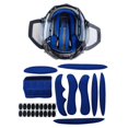 thumbnail image 5 of 27pcs Bike Padding , Replacement Pads Set, Motorcycle Chin Strap Mats Cushions for Cycling Motorcycling - Blue, 5 of 8