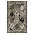thumbnail image 2 of Superior Paloma Modern Damask Indoor Area Rug, 5' x 8', Chocolate, 2 of 8