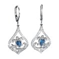 thumbnail image 2 of YYKihy 2024 Ne Tyle Sea Blue Water Drop Turtle Earrings Personality Versatile Earrings For Gi Ft, 2 of 4