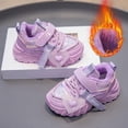 thumbnail image 2 of NOKIO Kids' Retro Sports Shoes Children'S Hip-Hop Sneakers Girls' Chic Casual Trainers Fashion Big Kids Winter Water Proof Flat Keep Warm Snow Boots Comfortable Shoes, 2 of 5