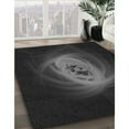 thumbnail image 2 of Ahgly Company Indoor Round Patterned Midnight Gray Area Rugs, 5' Round, 2 of 6