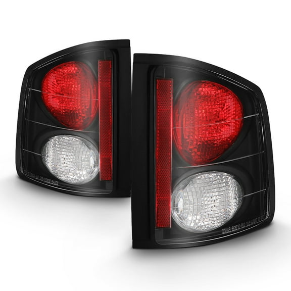 94-04 Chevy S10 Gmc Sonoma Black Tail Lights Lamps Left Right Aftermarket Sets