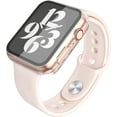 thumbnail image 5 of XIHAMA 2Pcs Hard PC Case with Tempered Glass Screen Protector for iWatch 1 to 9 Generations 38/40/41/42/44/45/49mm, Ultra-thin Anti-scratch Overall Protective Cover for iWatch1 to 9 Generations, 5 of 8