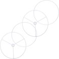 thumbnail image 3 of 2 sets of E27 Lamp Shade Rings Lampshade Holder Frame Lampshade Support Ring Accessory, 3 of 9