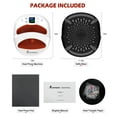 thumbnail image 6 of Red Heat Press Machine,Portable Press Machine 10" x 12" for T-Shirt, Iron Press for Household Heat Transfer, 6 of 7
