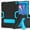 Black + Blue, variant on Dteck for Walmart Onn 10.1 Inch 3rd Gen Case 2022 with Built in Kickstand, Heavy Duty Kids-Friendly Hybrid Shockproof Rugged Protective Cover for Onn 10.1" 2022 Model 100071485,Black + Blue